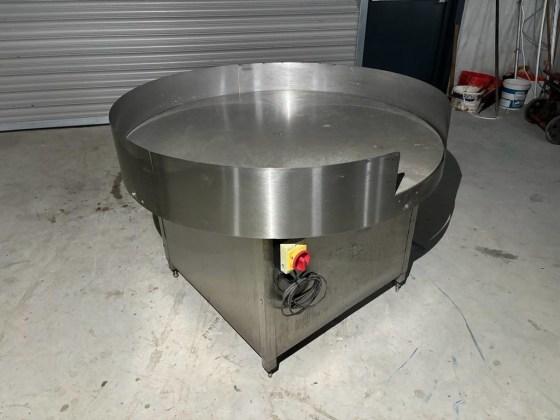 Lazy Susan Stainless Steel 1200mm Top Pic 02